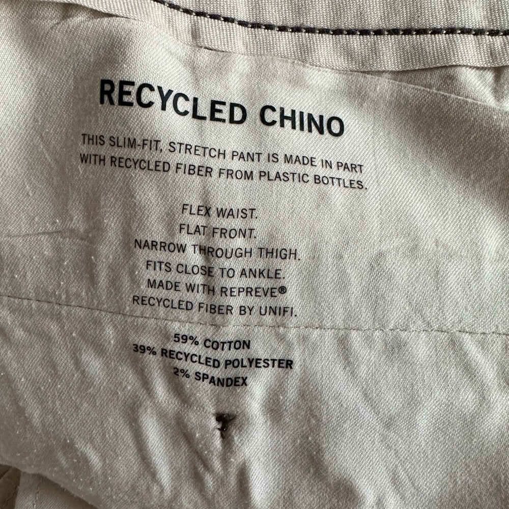 Kenneth Cole Reaction Khaki Dress Pants 32x29 - Picture 5 of 6